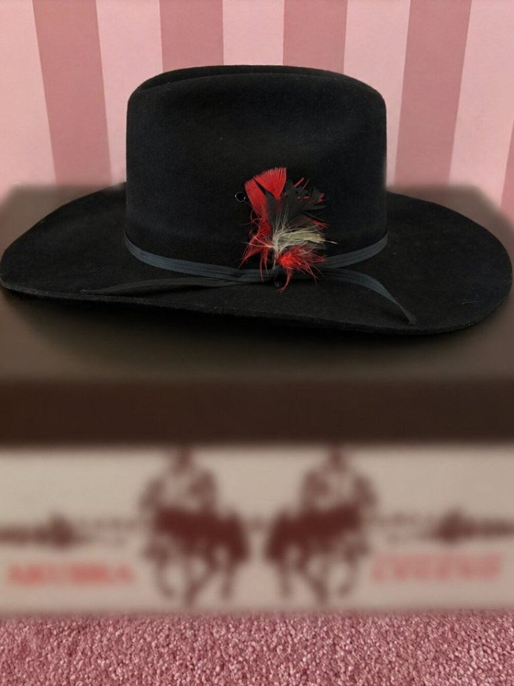 Rockmount Ranch Wear Western Hat – Black – Size 7 1/2 (60 cm) – Denver, Colorado